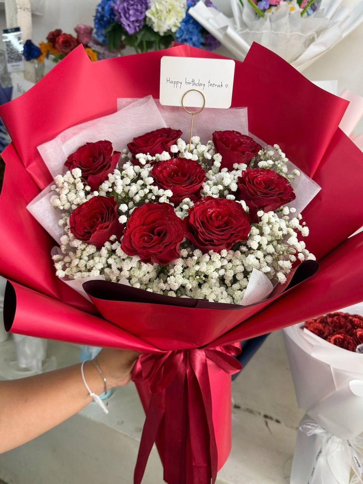 Beautiful boutique floral arrangement