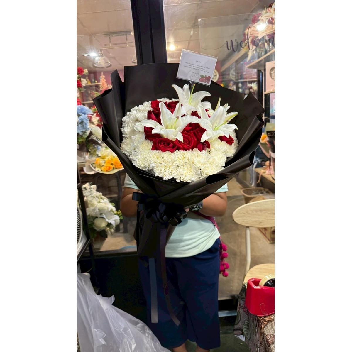 Beautiful boutique floral arrangement