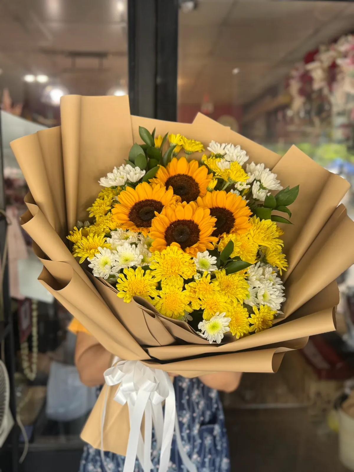 Beautiful boutique floral arrangement